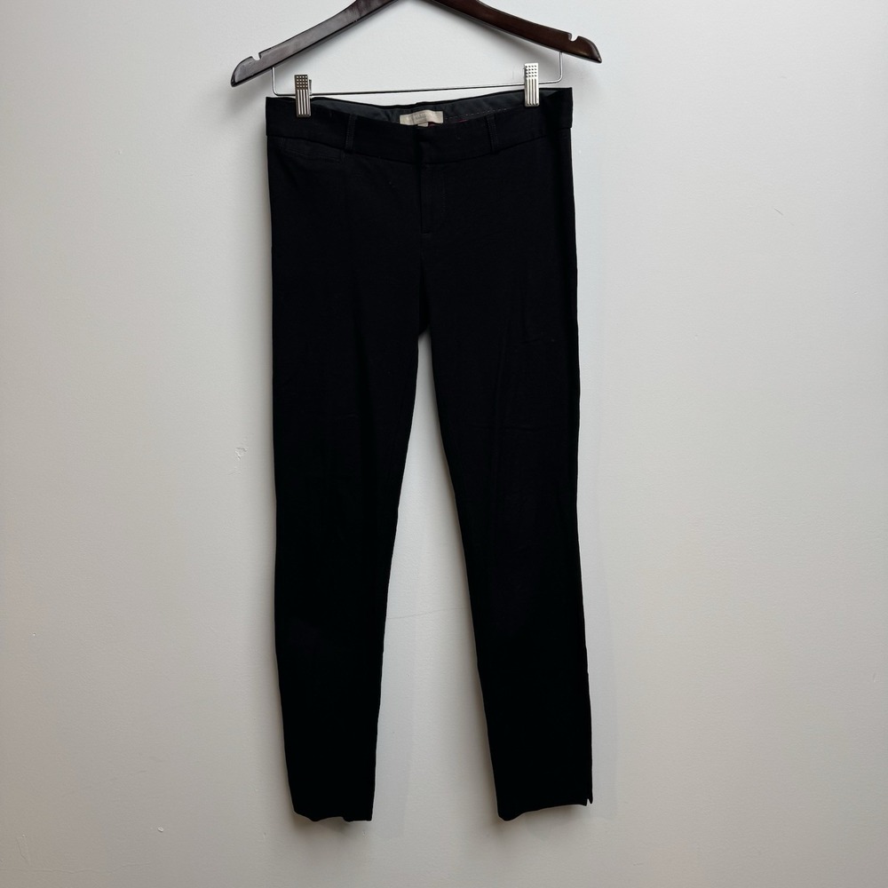 Banana‎ Republic Women's Sloan Dress Pants Black Size 2 Trousers Casual Walk